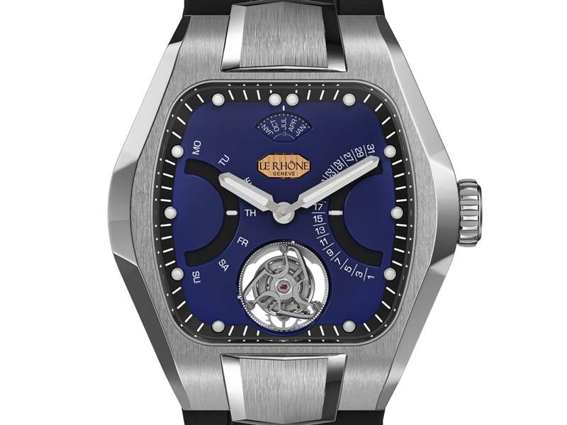 Le Rh?ne推出Horology Tourbillon QP Retrograde 10th-Anniversary陀飛輪萬年歷腕表-復刻表