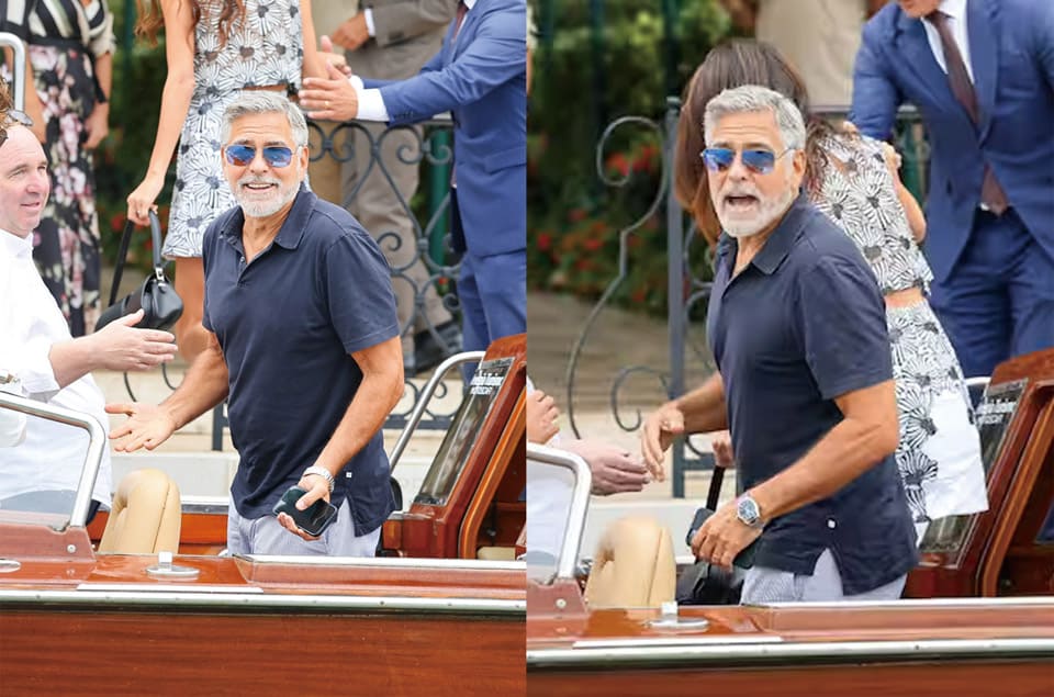 男神喬治克隆尼出席威尼斯影展令人意外“戴了一支親切的表”-復(fù)刻表