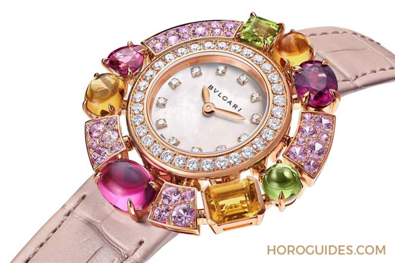 甜蜜迸發！BVLGARI ALLEGRA系列以彩寶打造率性歡快的奪目姿態-復刻表