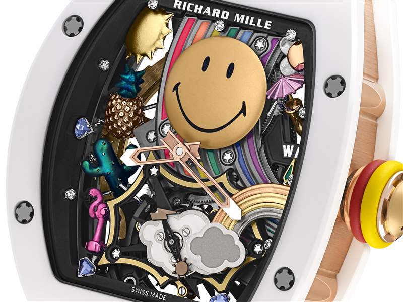 理查德米勒的詩意時間:Smiley笑臉、宇宙和芭蕾舞 理查德米勒的詩意時間:Smiley笑臉、宇宙和芭蕾舞-復(fù)刻表