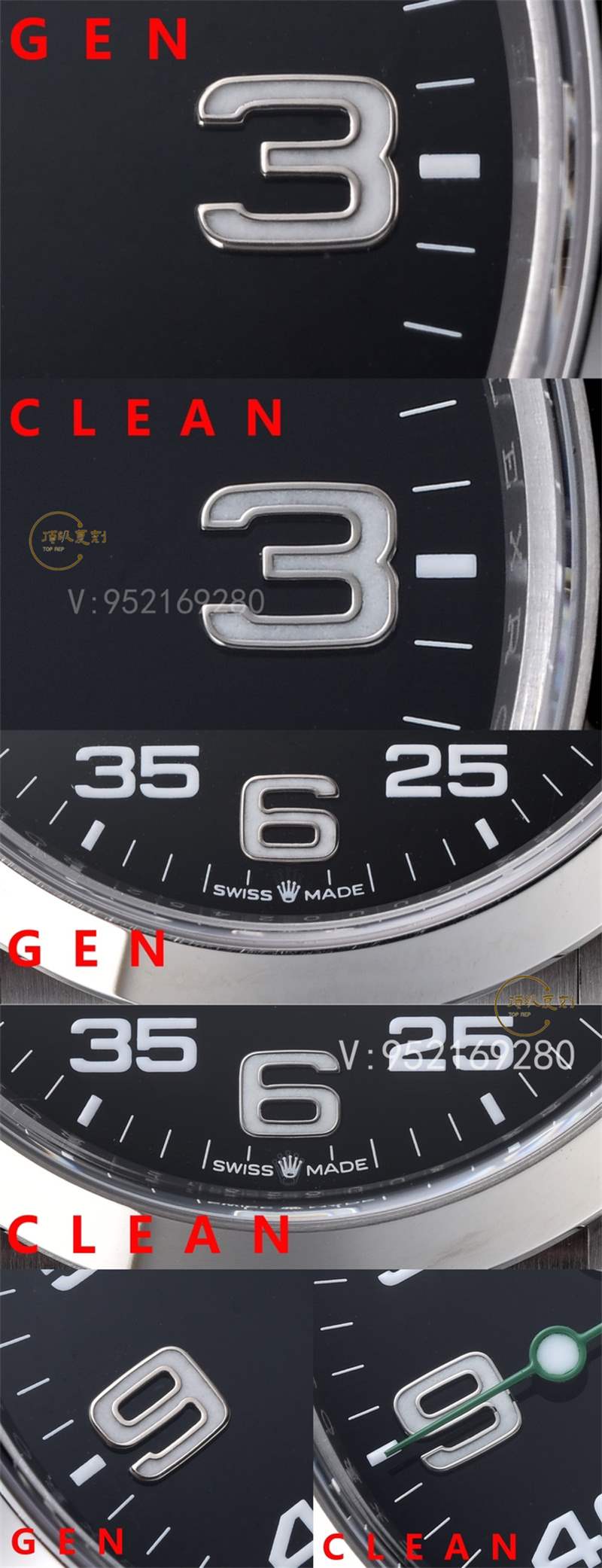 Clean廠C廠勞力士空霸126900做工對比正品會一眼假嗎-復(fù)刻表