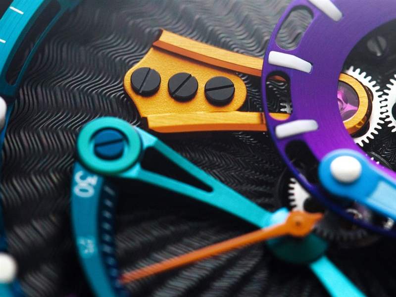 Chronoswiss推出Open Gear ReSec Candy Shop整時(shí)器布局腕表：糖果派對(duì)-復(fù)刻表