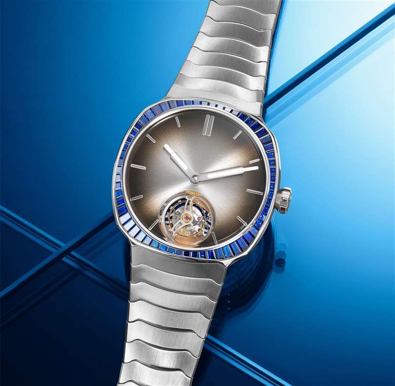 Bucherer推出3枚Bucherer Blue時計新作：Girard-Perregaux、H. Moser & Cie.和L’Epe?e合作版-復刻表