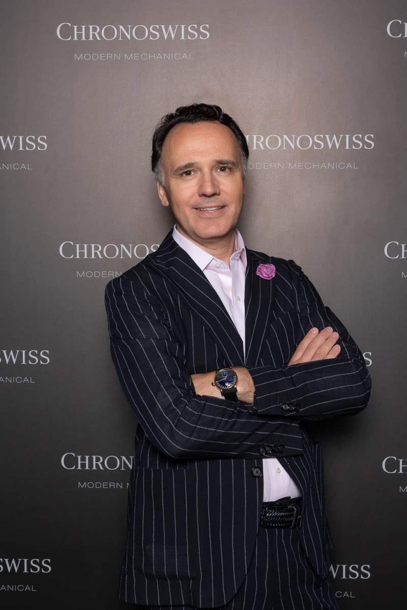 CHRONOSWISS瑞寶回歸臺灣市場創(chuàng)立40周年呈獻限量大作Delphis Oracle手表-復(fù)刻表