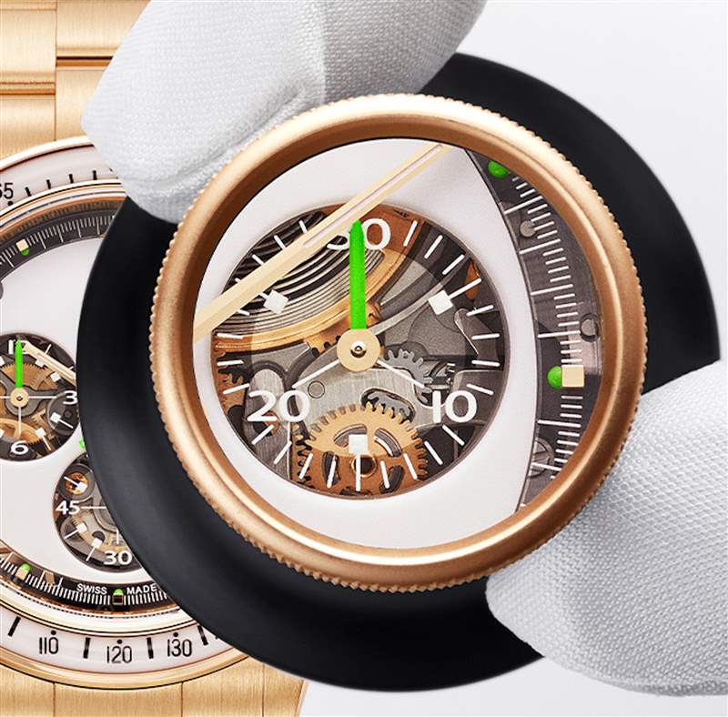 Maroon 5主音改裝Daytona勁有Taste!霓虹綠鏤空勞力士極具觀賞性-復(fù)刻表