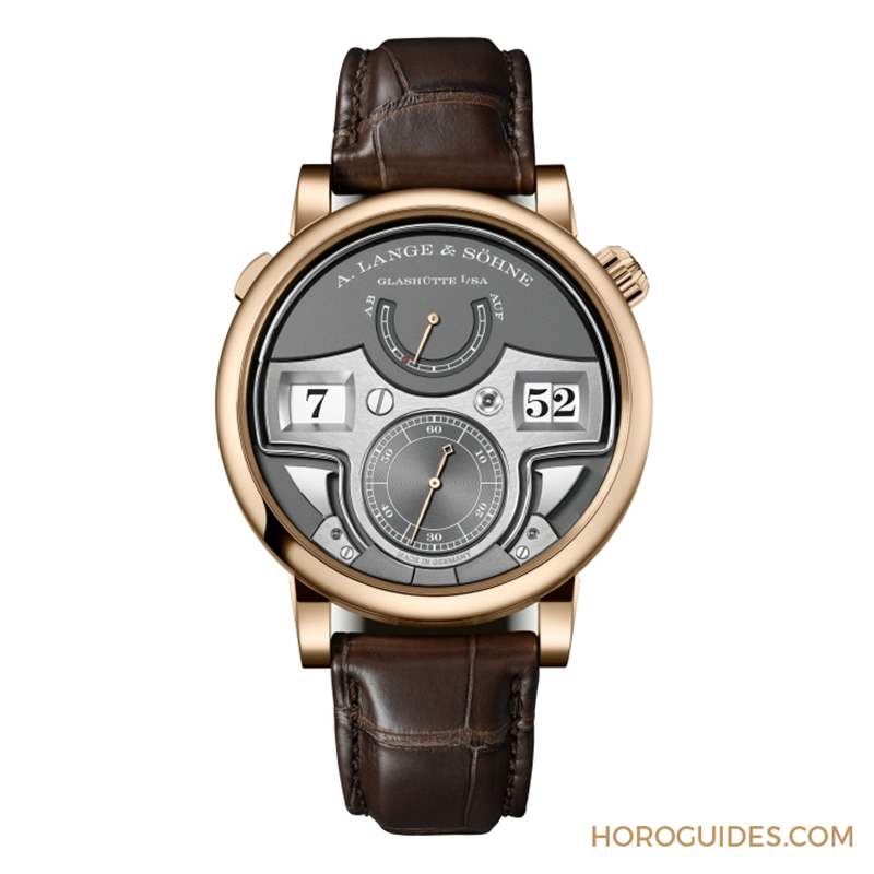 溫暖蜜金限量登場(chǎng)｜朗格Zeitwerk Minute Repeater 18K蜂蜜金版-復(fù)刻表