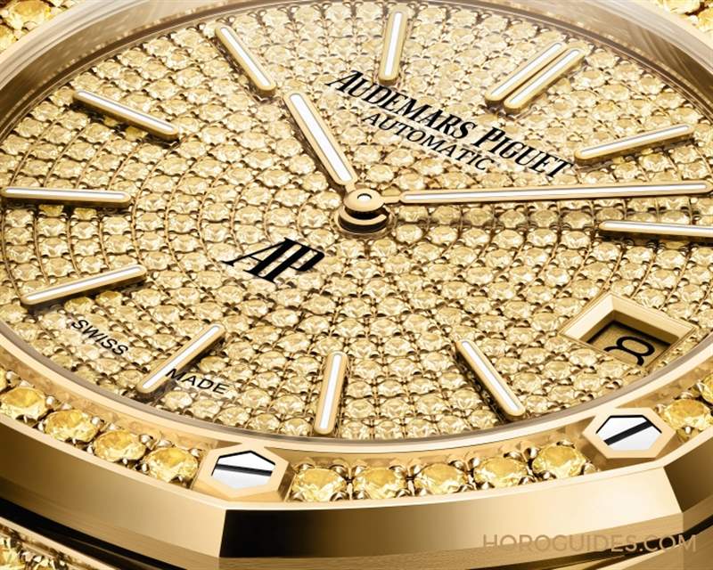 光彩熠熠！愛彼Royal Oak Jumbo全鑲寶石版限量登場-復刻表