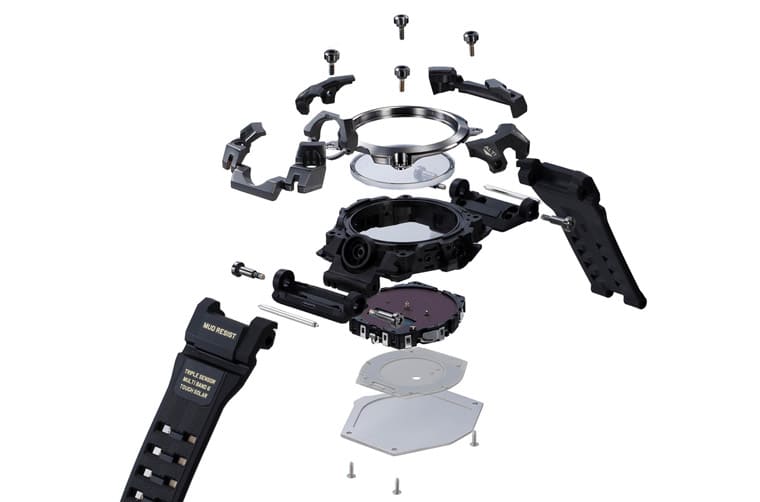 G-SHOCK MUDMASTER金屬搭碳纖維樹脂強(qiáng)化保護(hù)性內(nèi)建三重感測(cè)器探險(xiǎn)很放心-復(fù)刻表