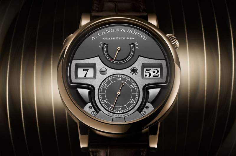 朗格Zeitwerk十進制三問表改采品牌獨家蜂蜜金材質(zhì)亮相-復刻表