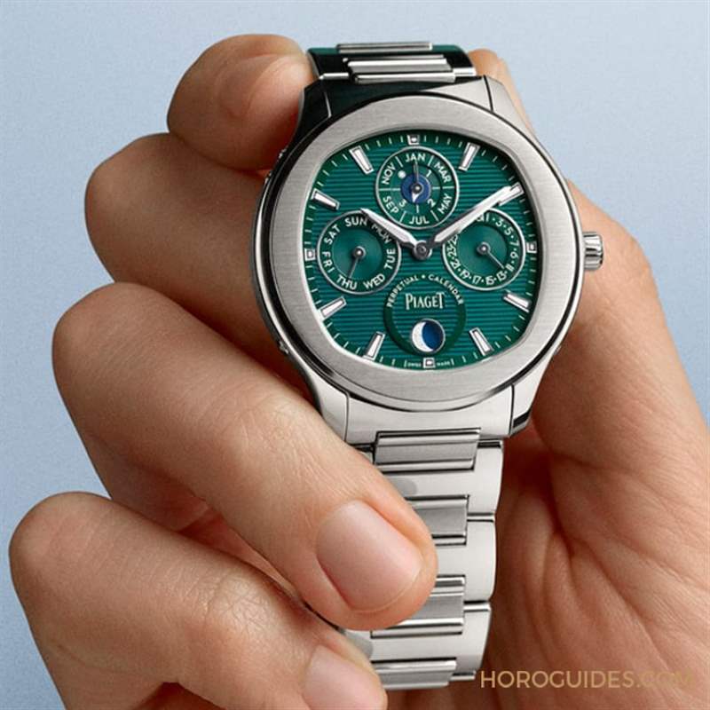 風(fēng)華奪目、纖薄美型，PIAGET Polo超薄萬年歷自動(dòng)腕表強(qiáng)勢定義奢華運(yùn)動(dòng)風(fēng)-復(fù)刻表