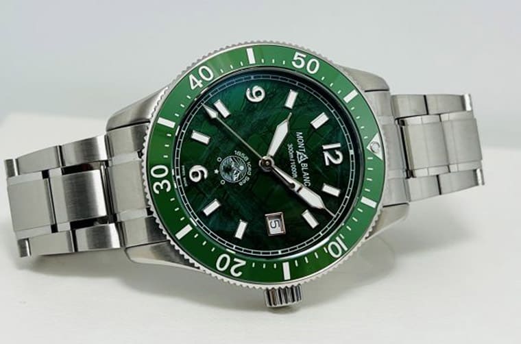 「10萬(wàn)元陶瓷圈綠水鬼」萬(wàn)寶龍1858 Iced Sea與ORIS Aquis比較-復(fù)刻表