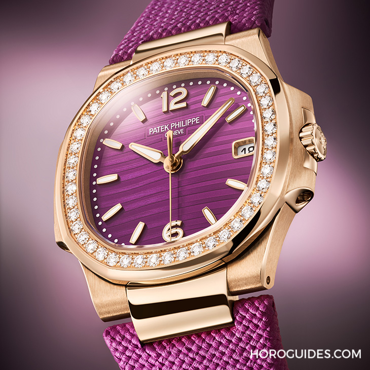 Ladies First！百達翡麗最新Aquanaut Luce「彩虹」三問表與Nautilus織紋復合表帶-復刻表