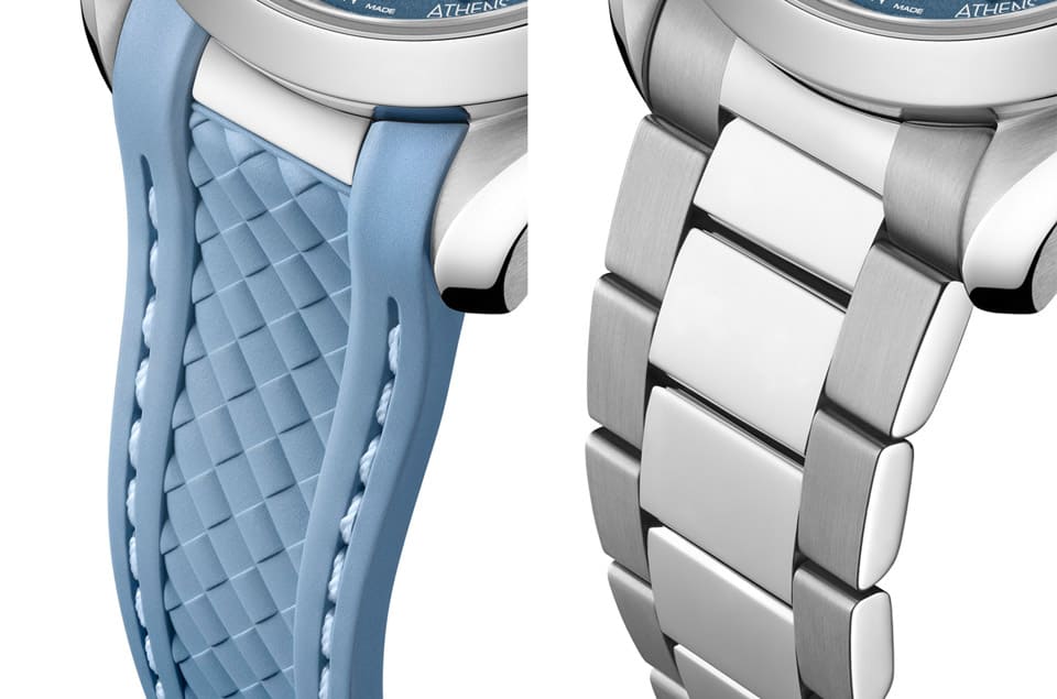 歐米茄海馬75周年必?cái)∏鍐巍赶娜账{(lán)色」面盤Aqua Terra世界時(shí)區(qū)出國(guó)超實(shí)用-復(fù)刻表