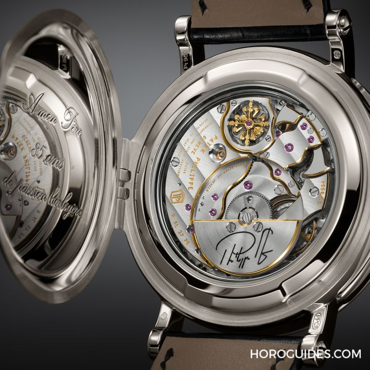 以父之名PATEK PHILIPPE百達翡麗Ref. 1938P-001-復刻表