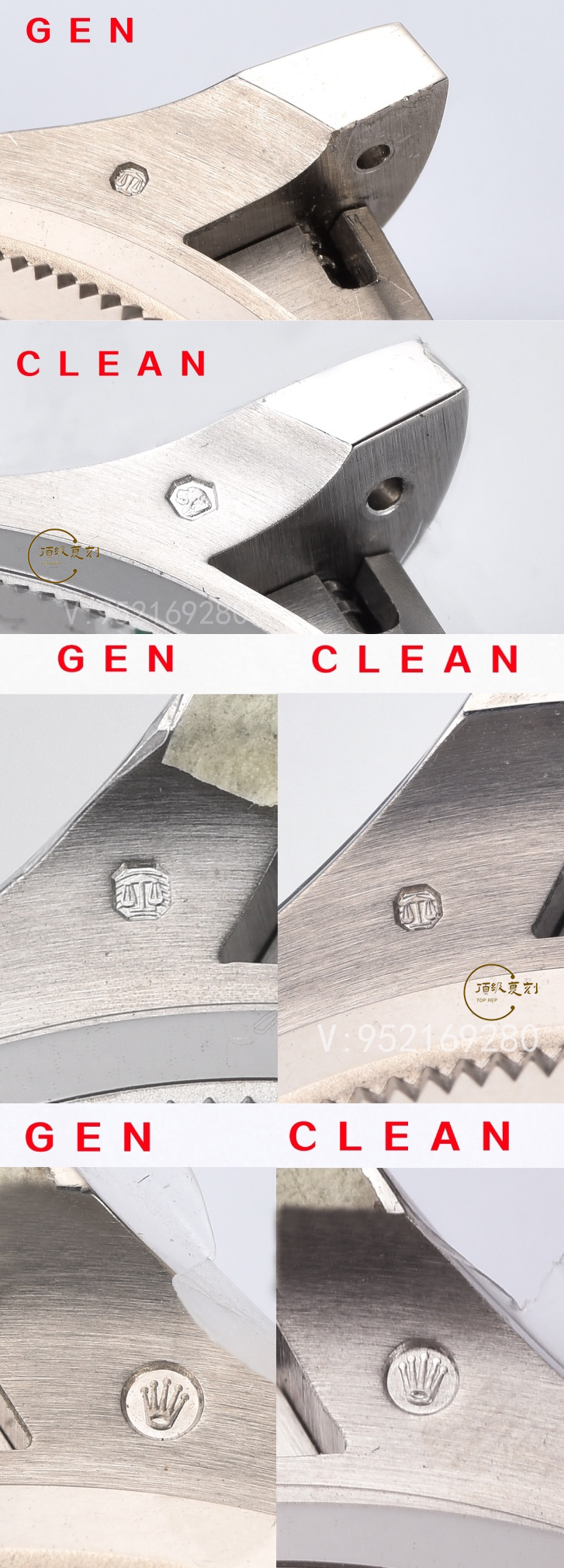 Clean廠C廠復刻新款勞力士4131機芯水泥灰迪M126519手表對比正品怎么樣-復刻表