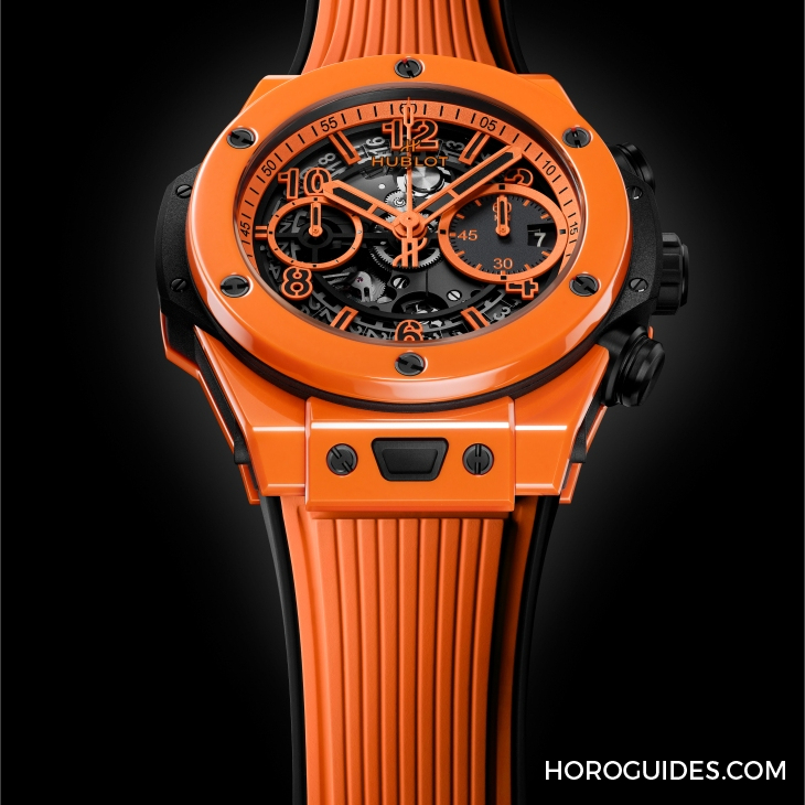 今夏最時尚的色彩！ HUBLOT推出全新Big Bang Unico Orange Ceramic橙色陶瓷腕表-復(fù)刻表
