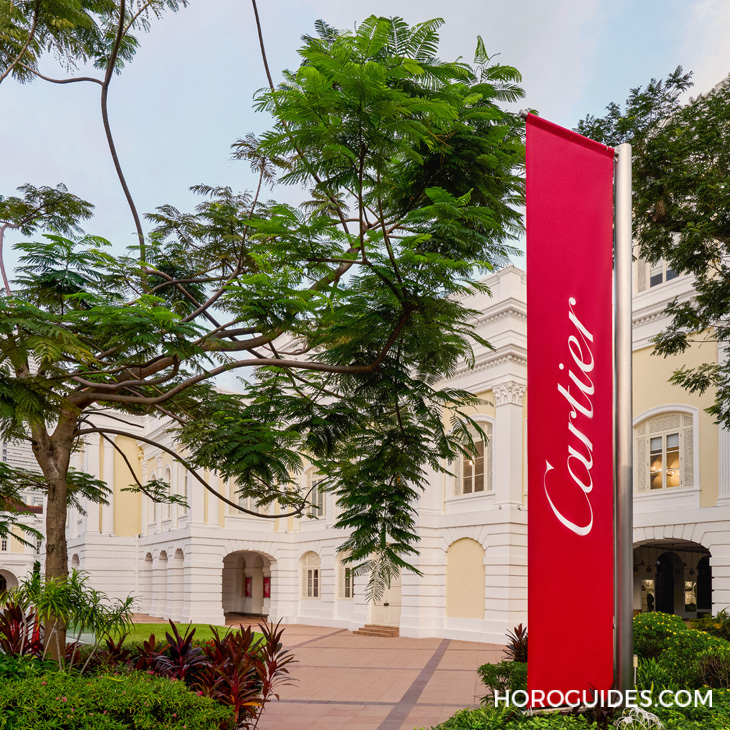 歡慶卡地亞Carteir Trinity 100周年,新加坡站-復(fù)刻表