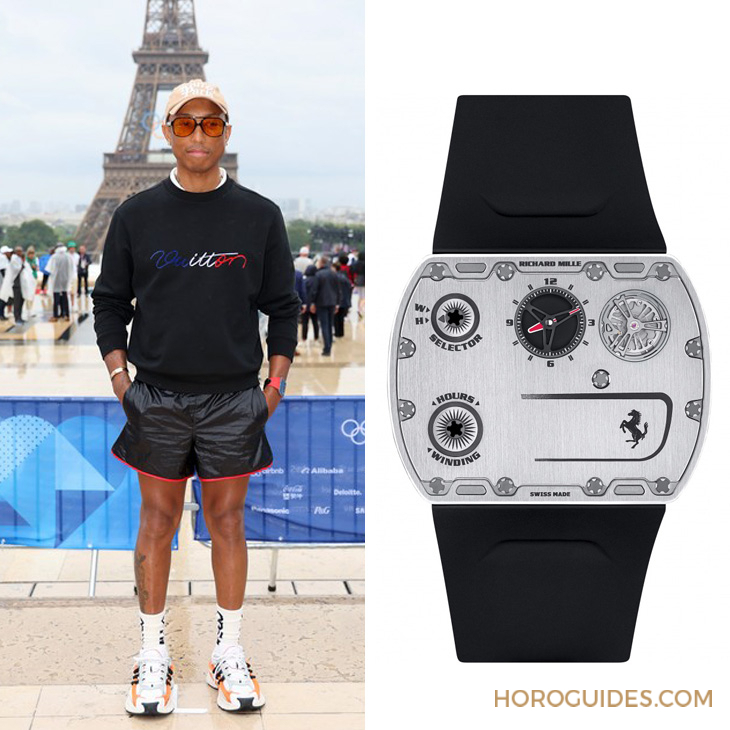 直擊 ！ 名人現(xiàn)身2024巴黎奧運戴什么表-復刻表