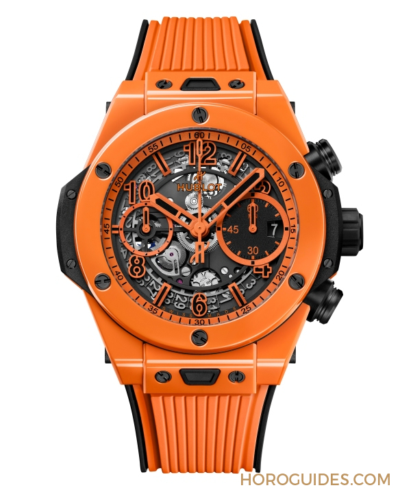 今夏最時尚的色彩！ HUBLOT推出全新Big Bang Unico Orange Ceramic橙色陶瓷腕表-復(fù)刻表