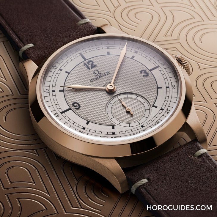 青銅金再現(xiàn)CK 859復古設計,向奧運獎牌致敬! OMEGA加推巴黎2024年奧運會青銅金腕表-復刻表