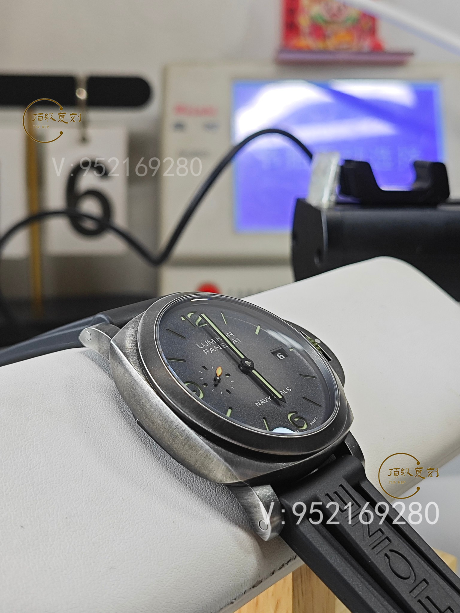 VS廠沛納海pam01412做工細(xì)節(jié)評測,Luminor Marina海豹突擊隊-復(fù)刻表