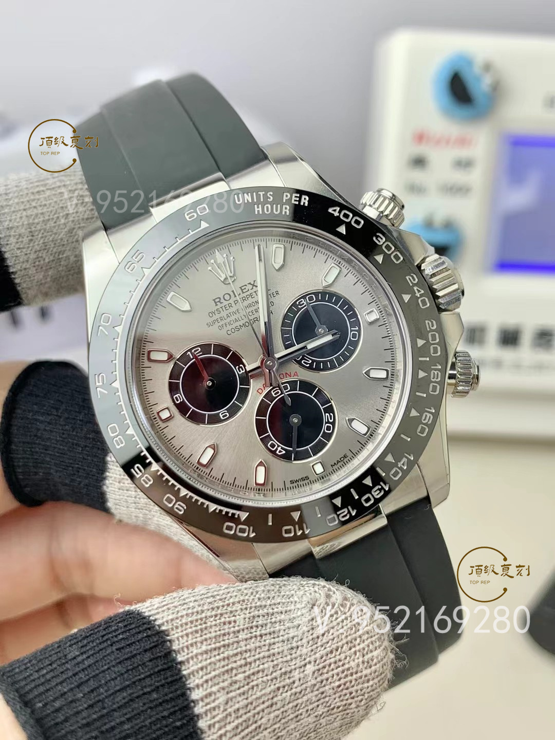 C廠勞力士4130白金水泥灰迪深度解析,重量對版嗎-復(fù)刻表