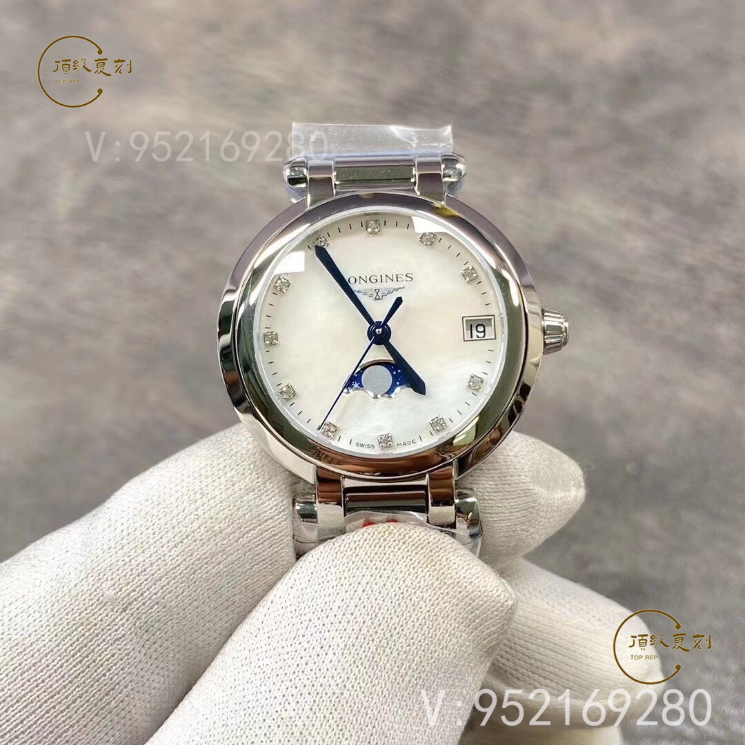 KL工廠浪琴心月女表復(fù)刻版深度評測：璀璨優(yōu)雅，細(xì)節(jié)至上-復(fù)刻表