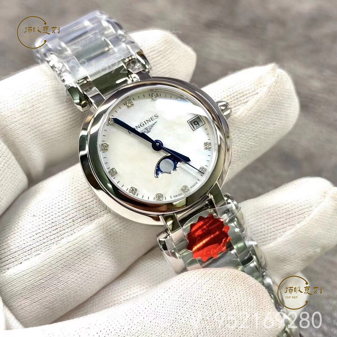 KL工廠浪琴心月女表復(fù)刻版深度評測：璀璨優(yōu)雅，細(xì)節(jié)至上-復(fù)刻表