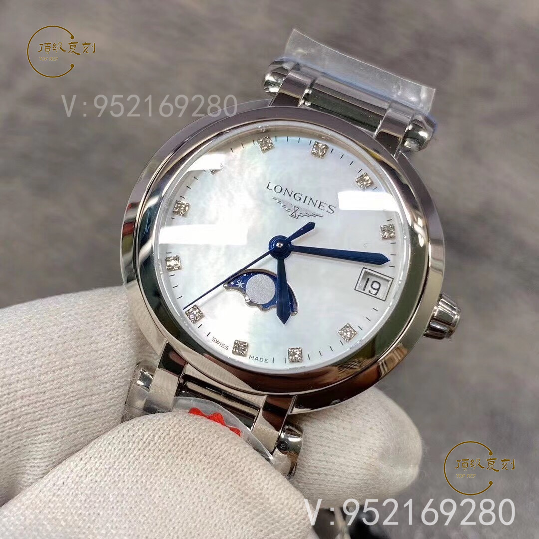 KL工廠浪琴心月女表復(fù)刻版深度評測：璀璨優(yōu)雅，細(xì)節(jié)至上-復(fù)刻表