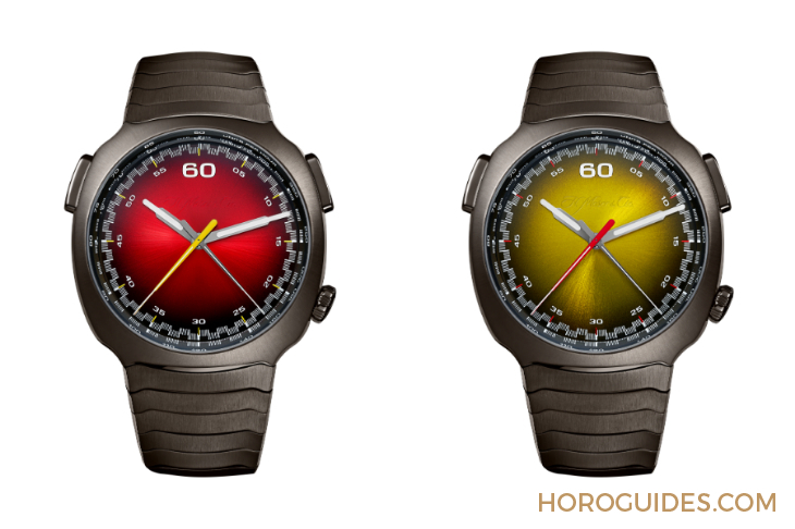 紅黃雙杰，競速新章|H. MOSER & CIE.推出Streamliner自動飛返計時秒表Alpine限量版-復刻表