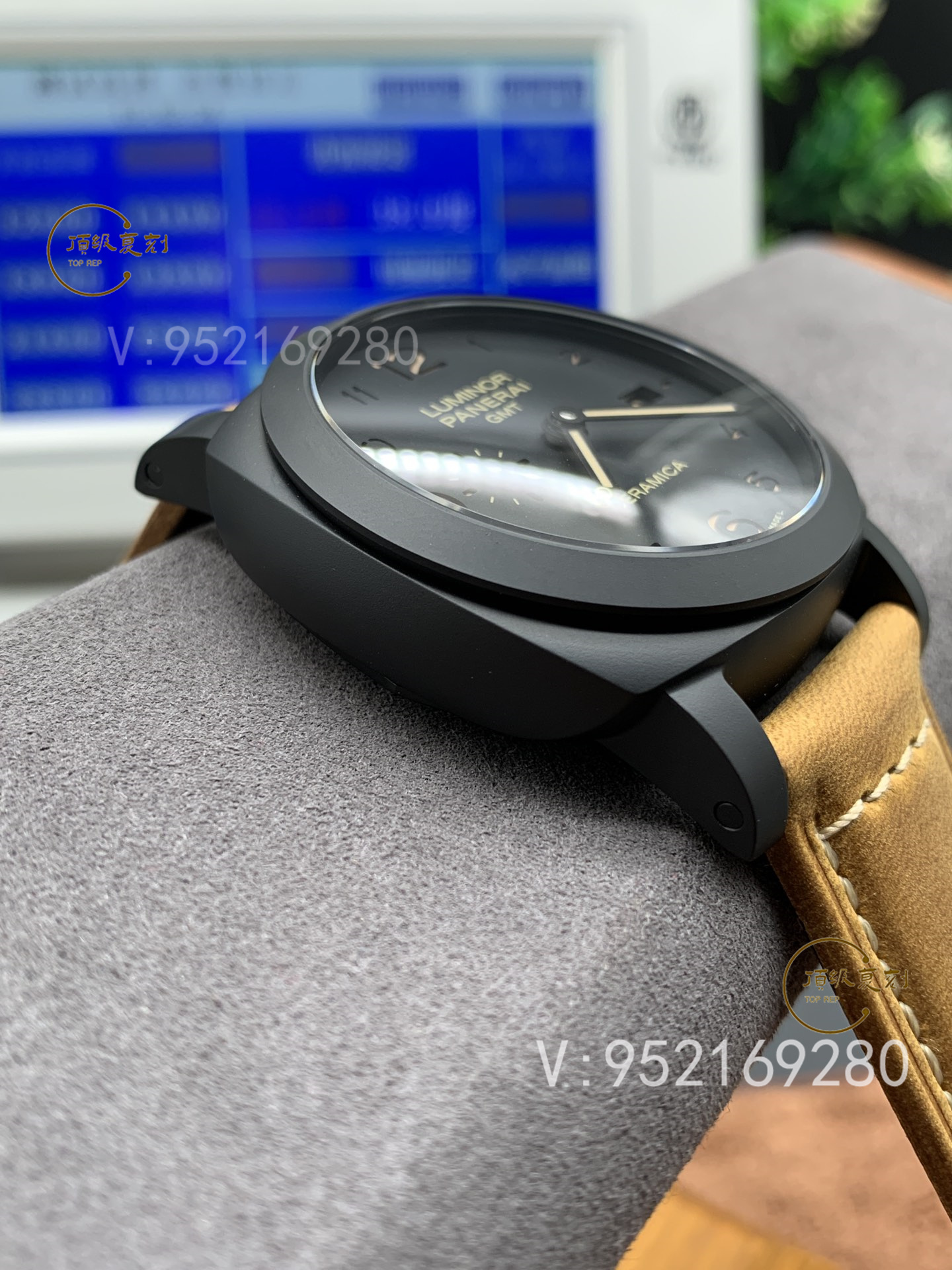 VS廠沛納海pam441黑陶瓷手表V3升級版是最高版本嗎-復刻表