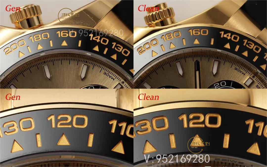 C廠Clean廠余文樂4131一體機真假對比,C廠勞力士余文樂對比正品評測-復刻表