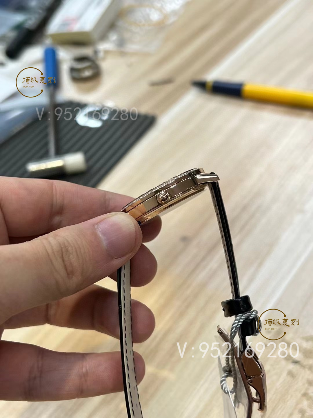 APS廠積家鉆圈約會系列玫瑰金殼做工評測，細節怎么樣-復刻表