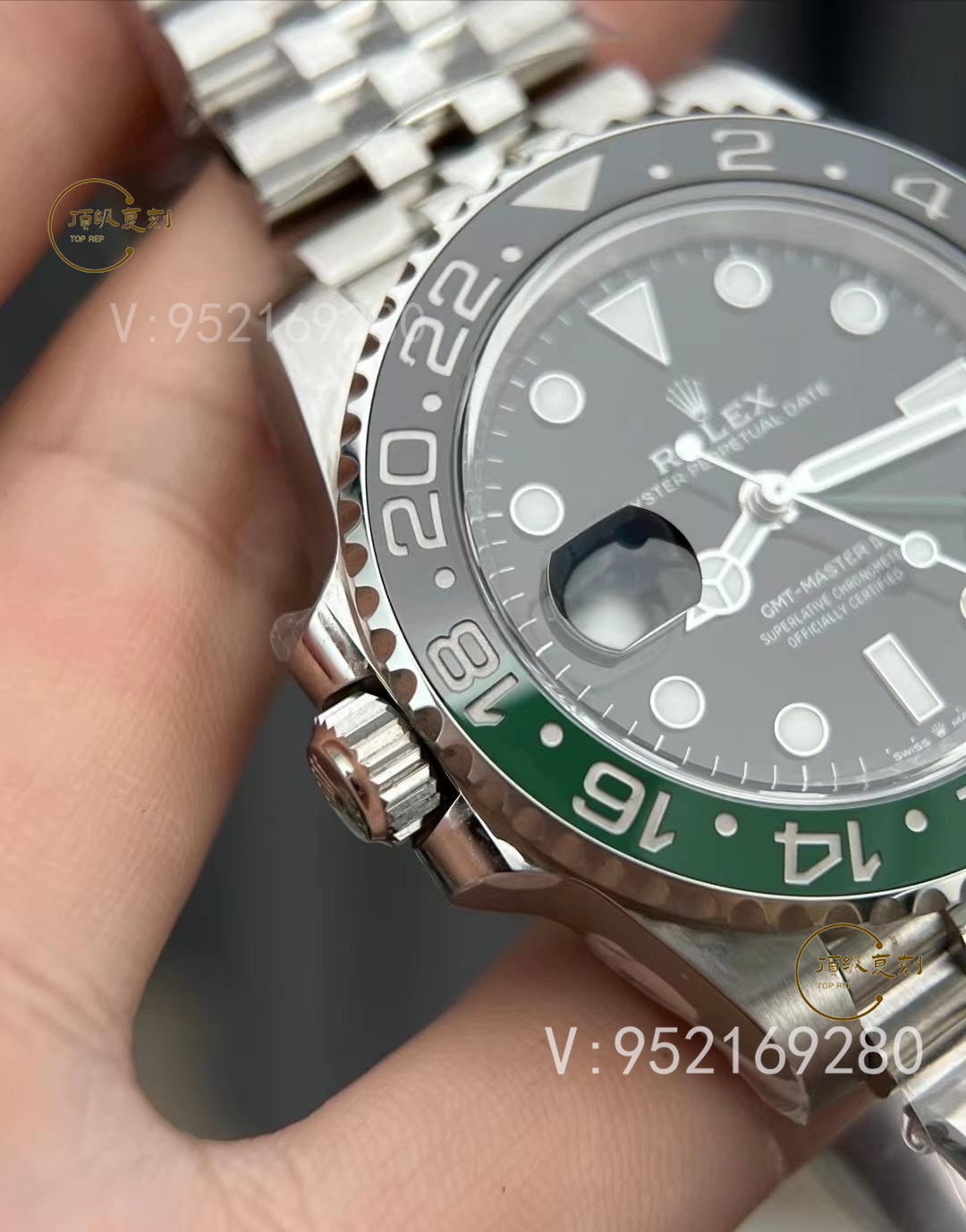 Clean廠勞力士雪碧圈復刻表深度細節(jié)測評,左撇子勞力士右手表友必備-復刻表