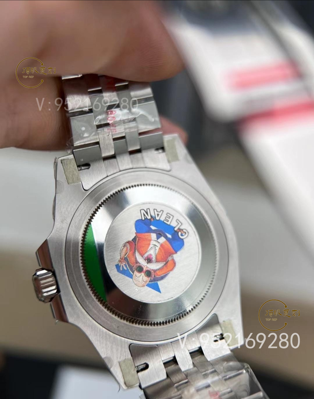 Clean廠勞力士雪碧圈復刻表深度細節(jié)測評,左撇子勞力士右手表友必備-復刻表