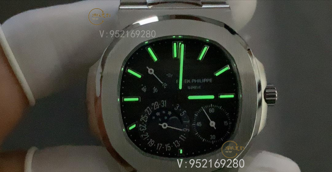 ZF廠(PPF廠)百達(dá)翡麗鸚鵡螺5712復(fù)刻表V2版一體機(jī)深度測評(píng)-復(fù)刻表