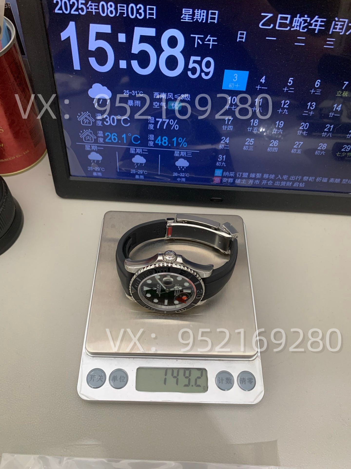 VS廠勞力士白金游艇做工怎么樣,升級V3版丹東3235機芯重量149G-復刻表